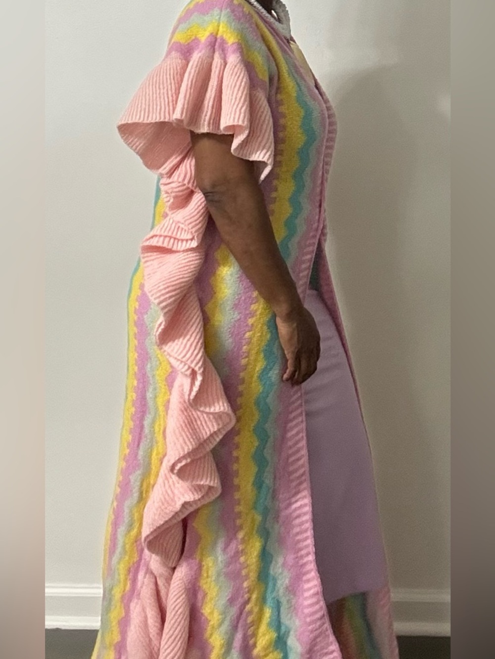 Knit Ruffle Sweater